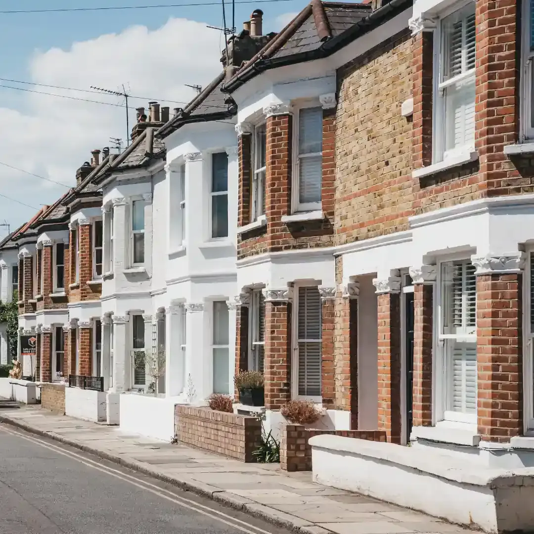 UK home architecture road